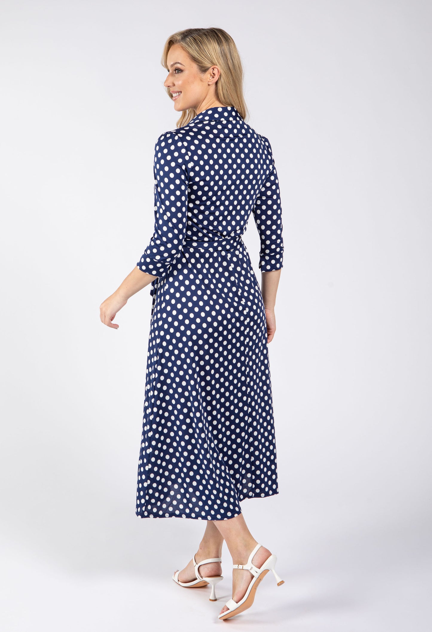 Paulette Polka Dot Dress