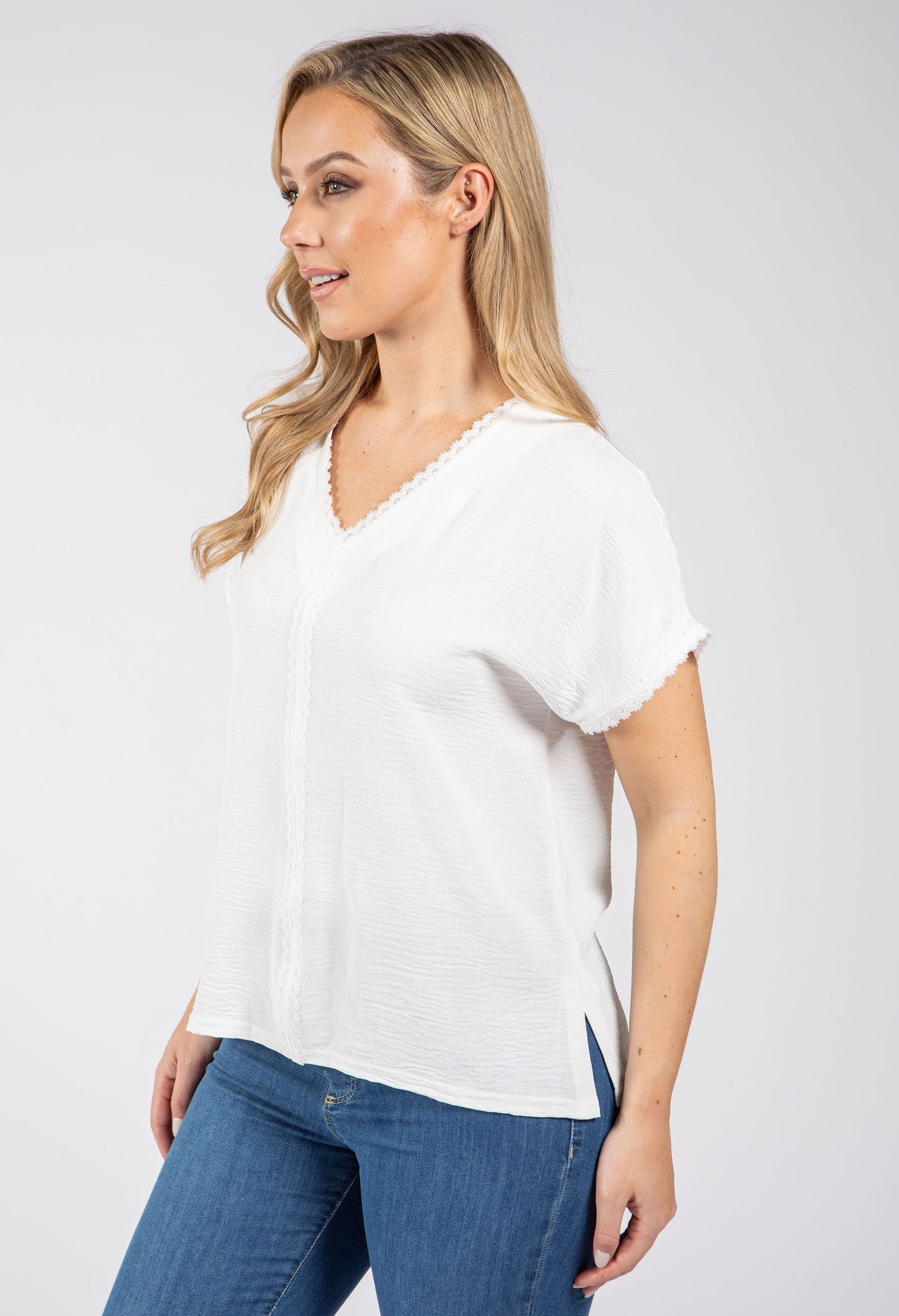 Onara Lace Detail Top