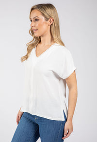 Onara Lace Detail Top