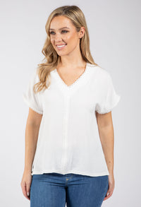 Onara Lace Detail Top