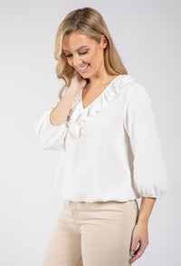 Corail Frill Detail Blouse