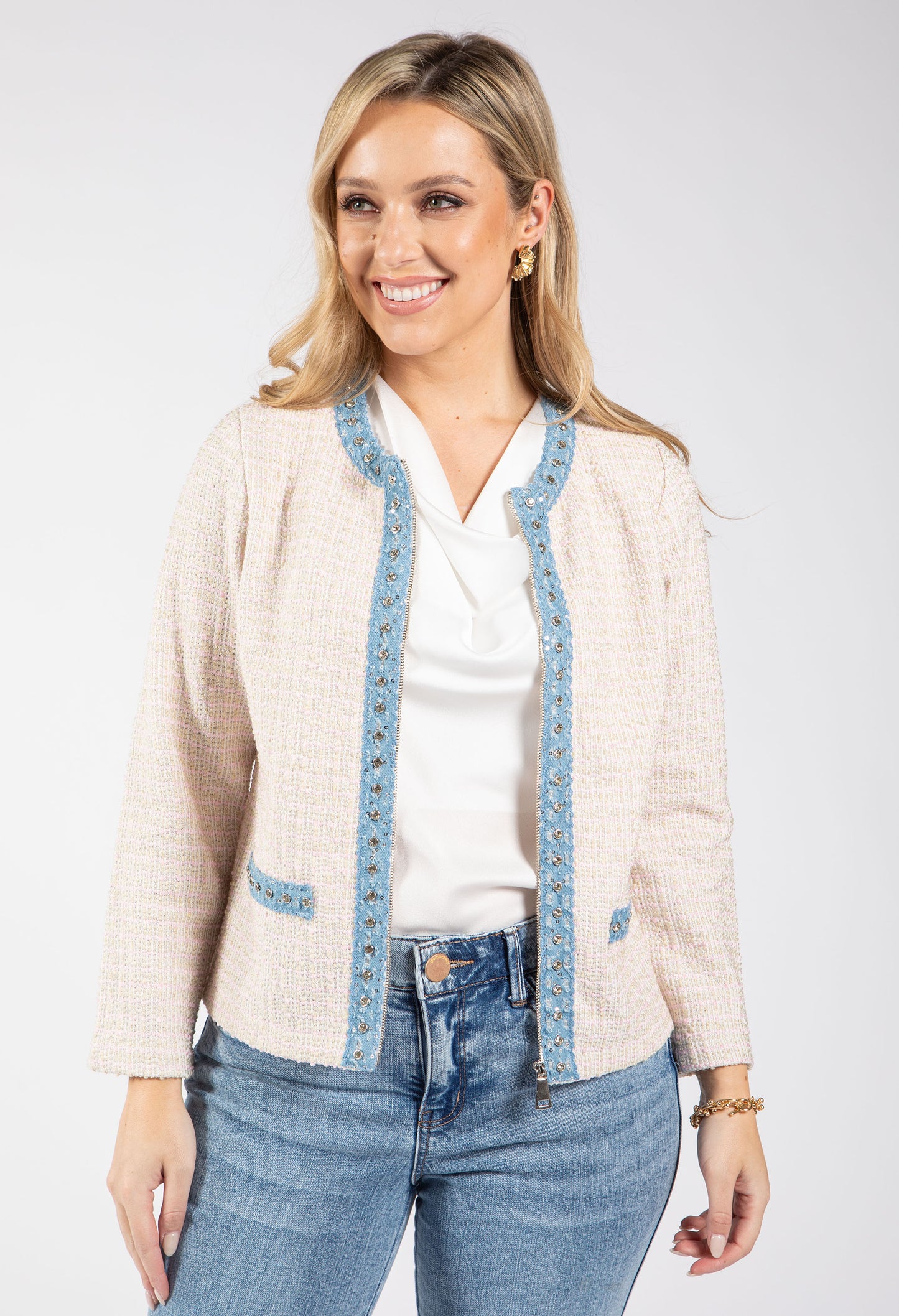 Tweed Look Jacket