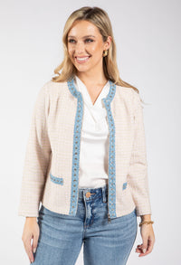 Tweed Look Jacket