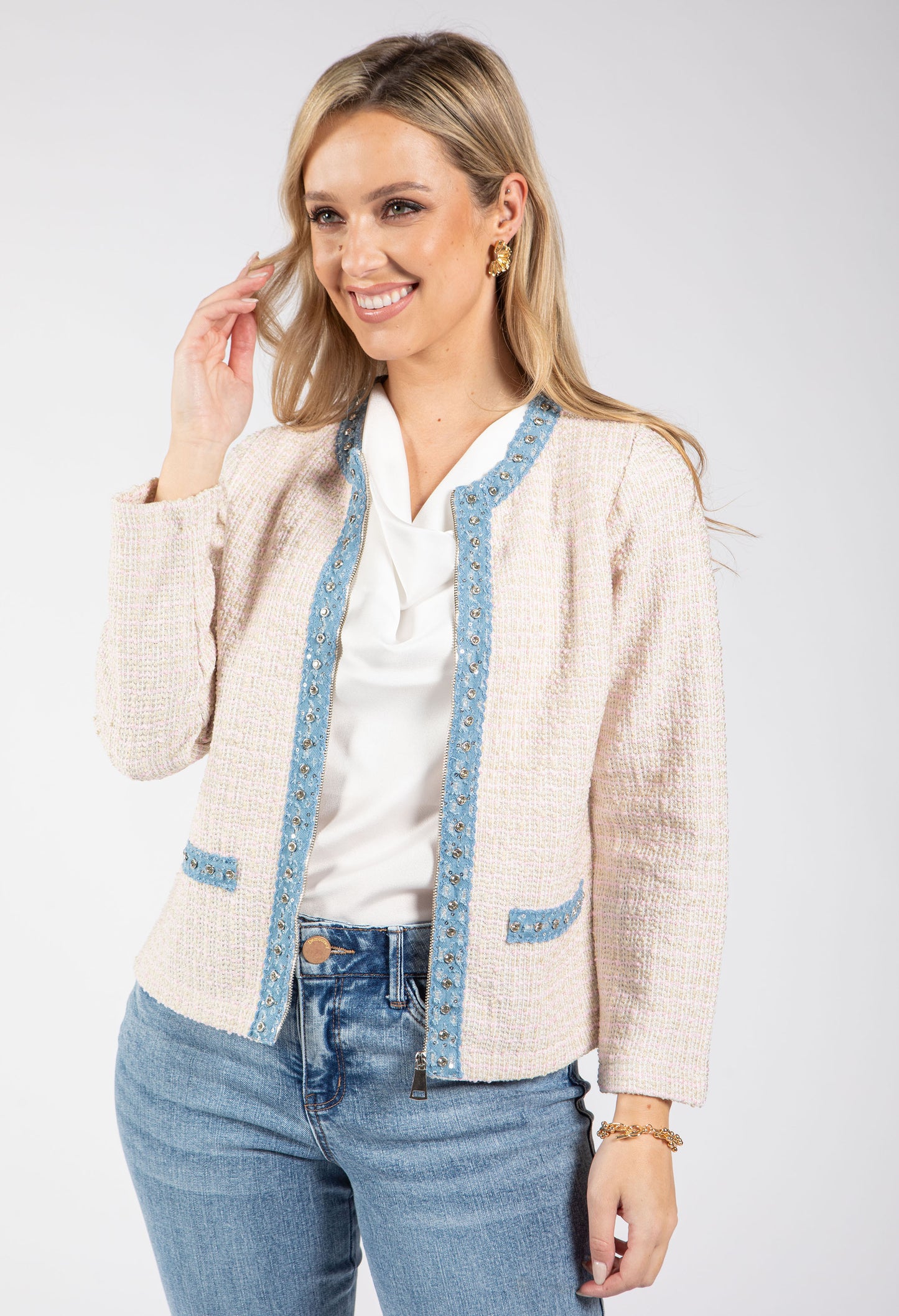 Tweed Look Jacket