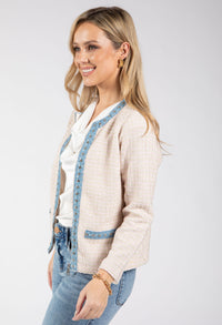 Tweed Look Jacket