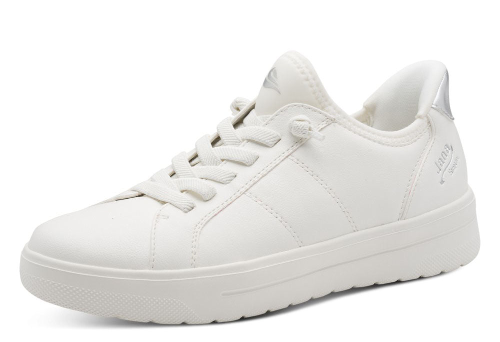 slip on trainer with platform sole