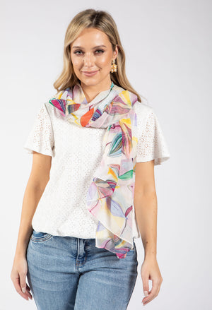 Bright Blossom Scarf