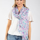 Ditzy Blossom Print Scarf