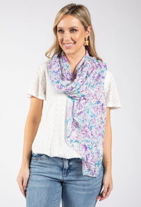 Ditzy Blossom Print Scarf