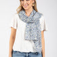 Blueberry Print Scarf