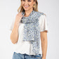 Blueberry Print Scarf
