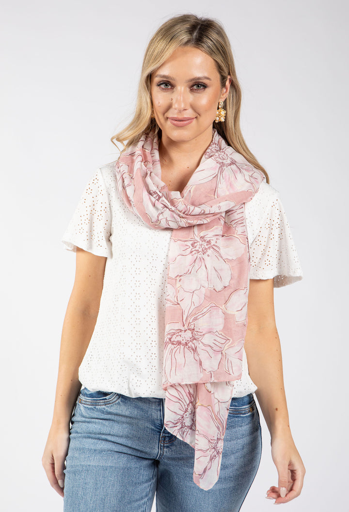 Summer Blossom Scarf