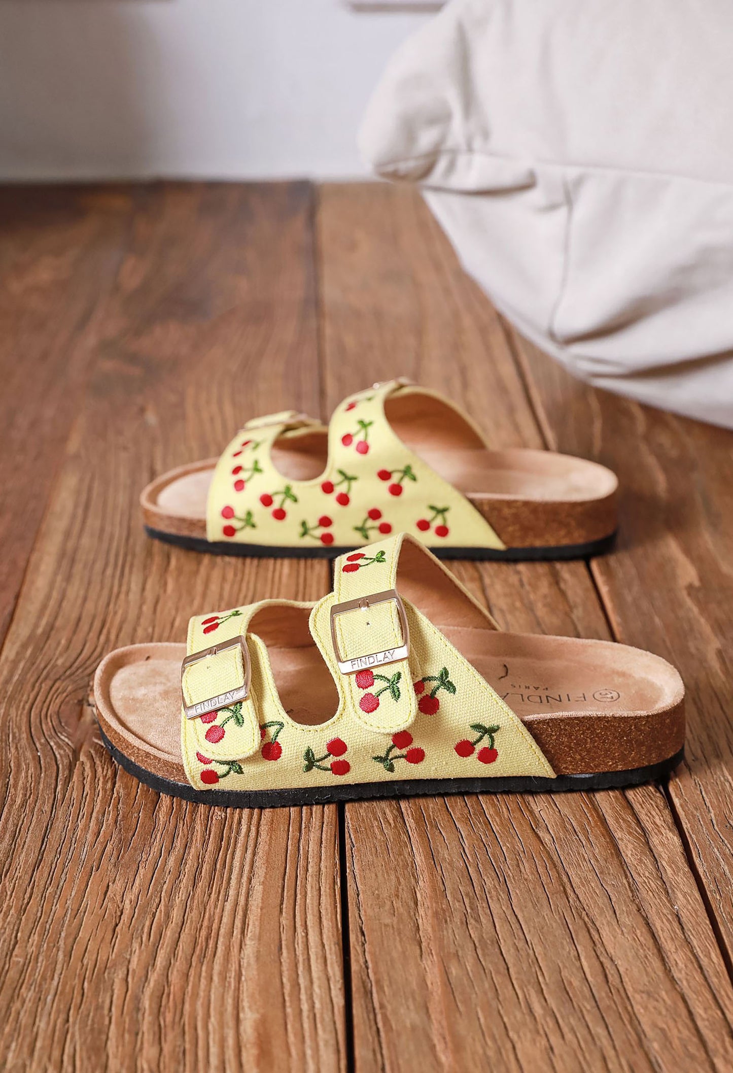 Cherry Double Strap Sandal