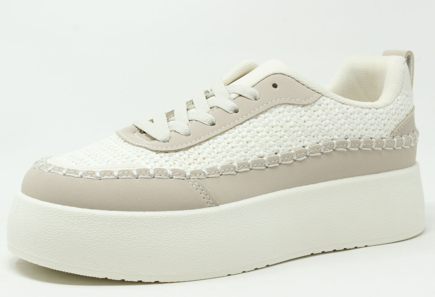 Crochet Detail Platform Trainer