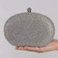 Diamante Round Clutch Bag