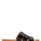 Faux Leather Sandal
