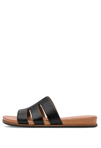 Faux Leather Sandal