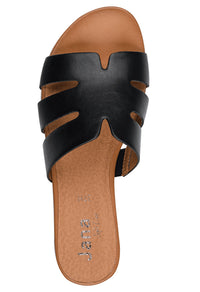 Faux Leather Sandal