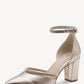 Diamante Court Heel