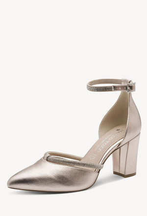 Diamante Court Heel