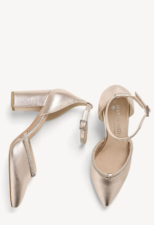 Diamante Court Heel