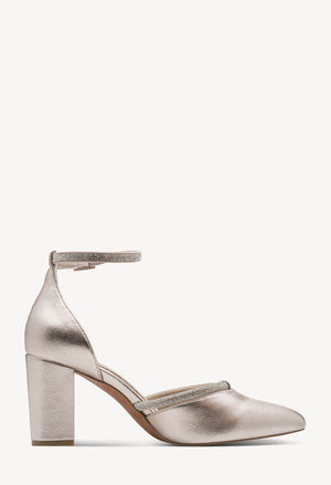 Diamante Court Heel