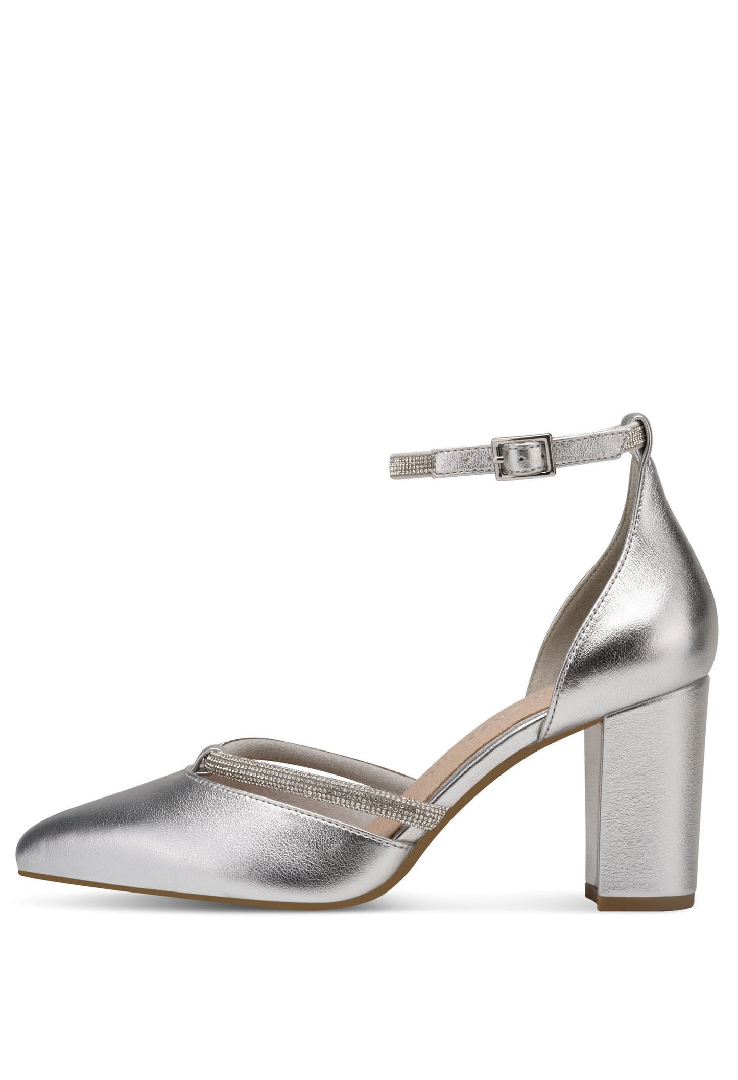 Diamante Court Heel