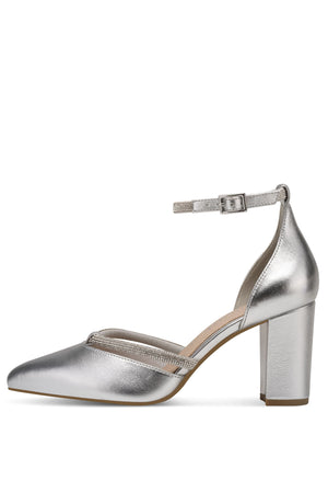 Diamante Court Heel
