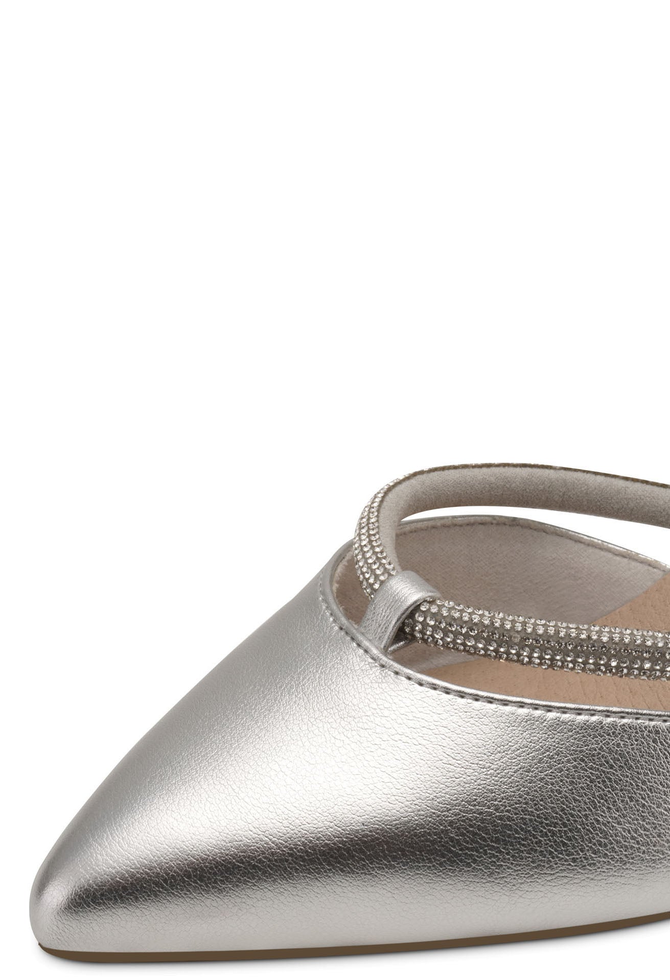 Diamante Court Heel