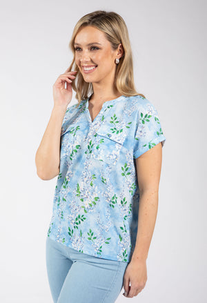 Sky and Blossom Top