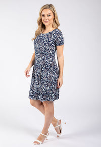 Floral Print Short Dress