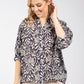 Abstract Print Relaxed Fit Shirt