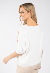 Floral Print Lux Alpaca Knit Jumper