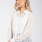 Relaxed Fit Lace Shirt