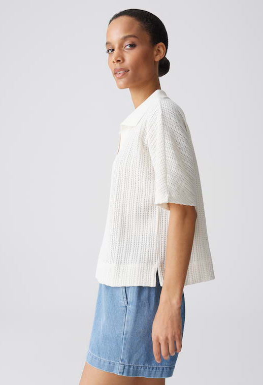 Sepoko Polo Knit Top