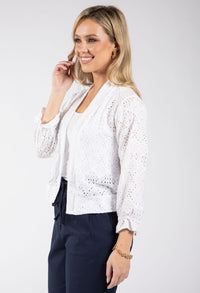 Crochet Open Style Cardigan