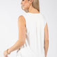 Laced Neckline Top