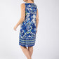 Tropical Blossom Mesh Dress