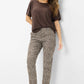Maron Polka Dot Trousers