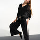 High-waisted Wide-leg Trousers