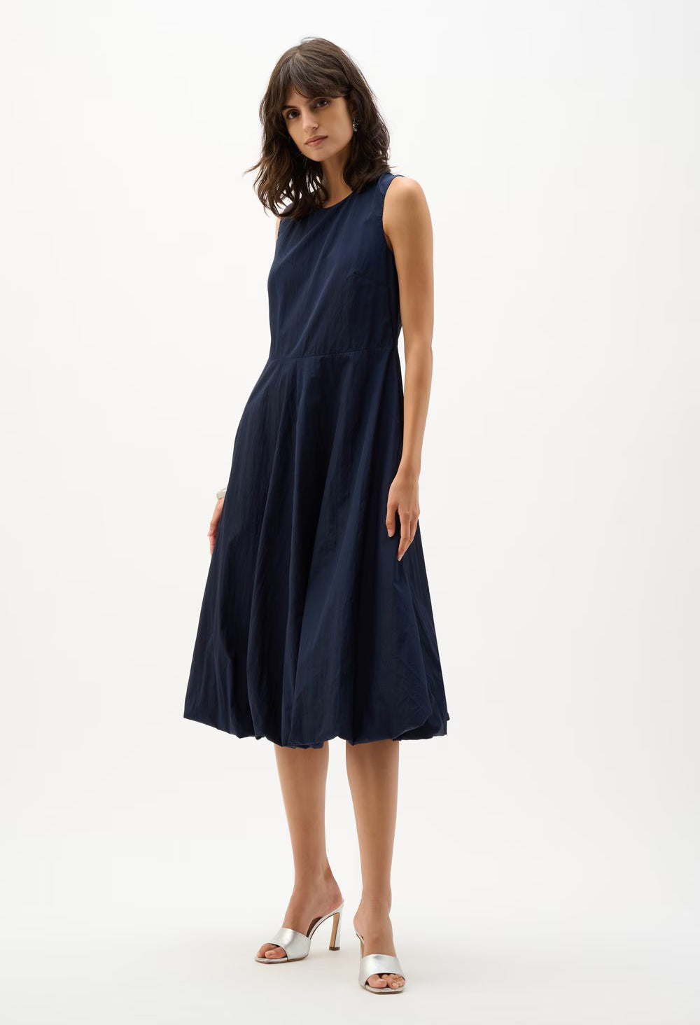 Casual Sleeveless Midi Dress