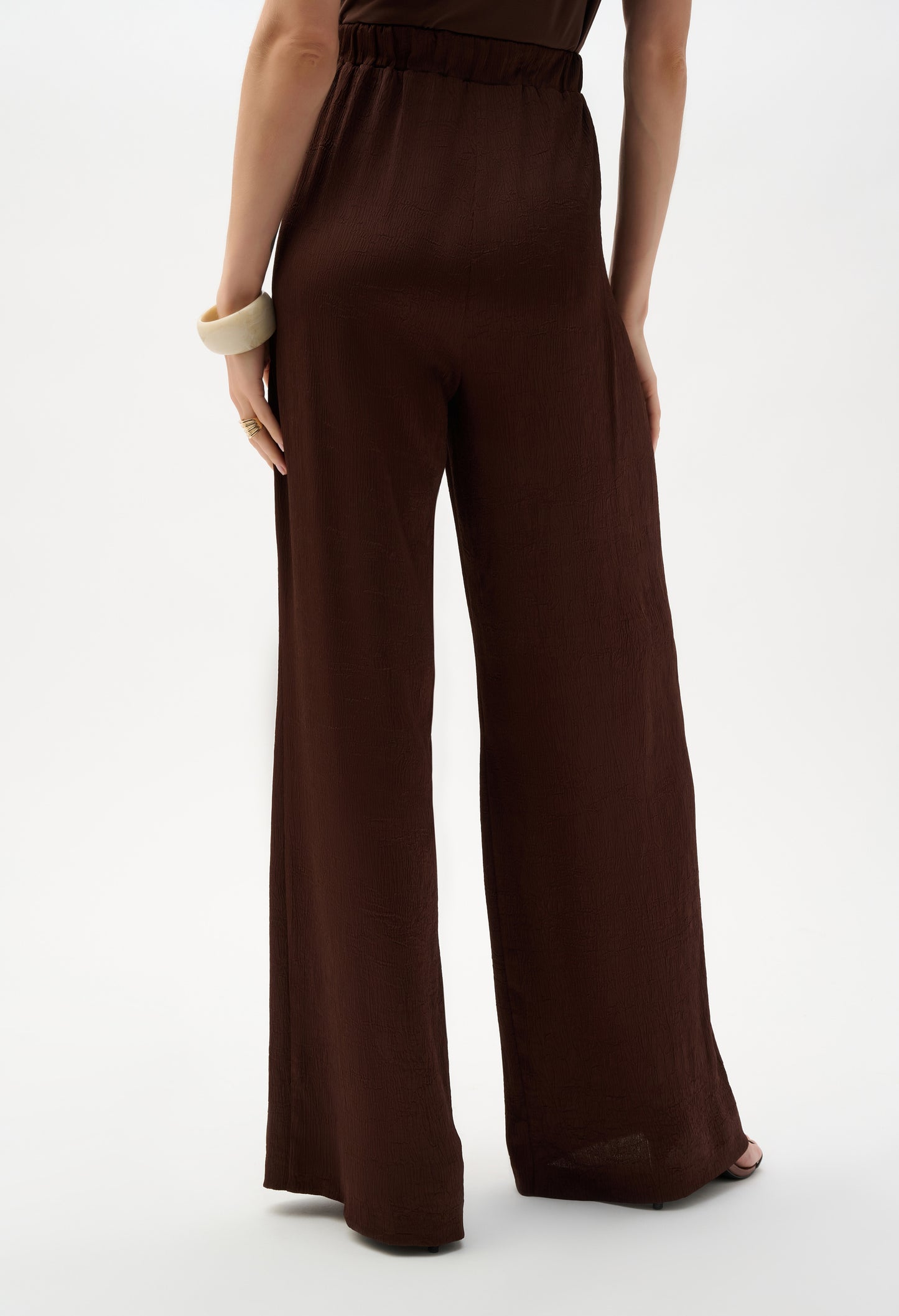 High-waisted Wide-leg Trousers