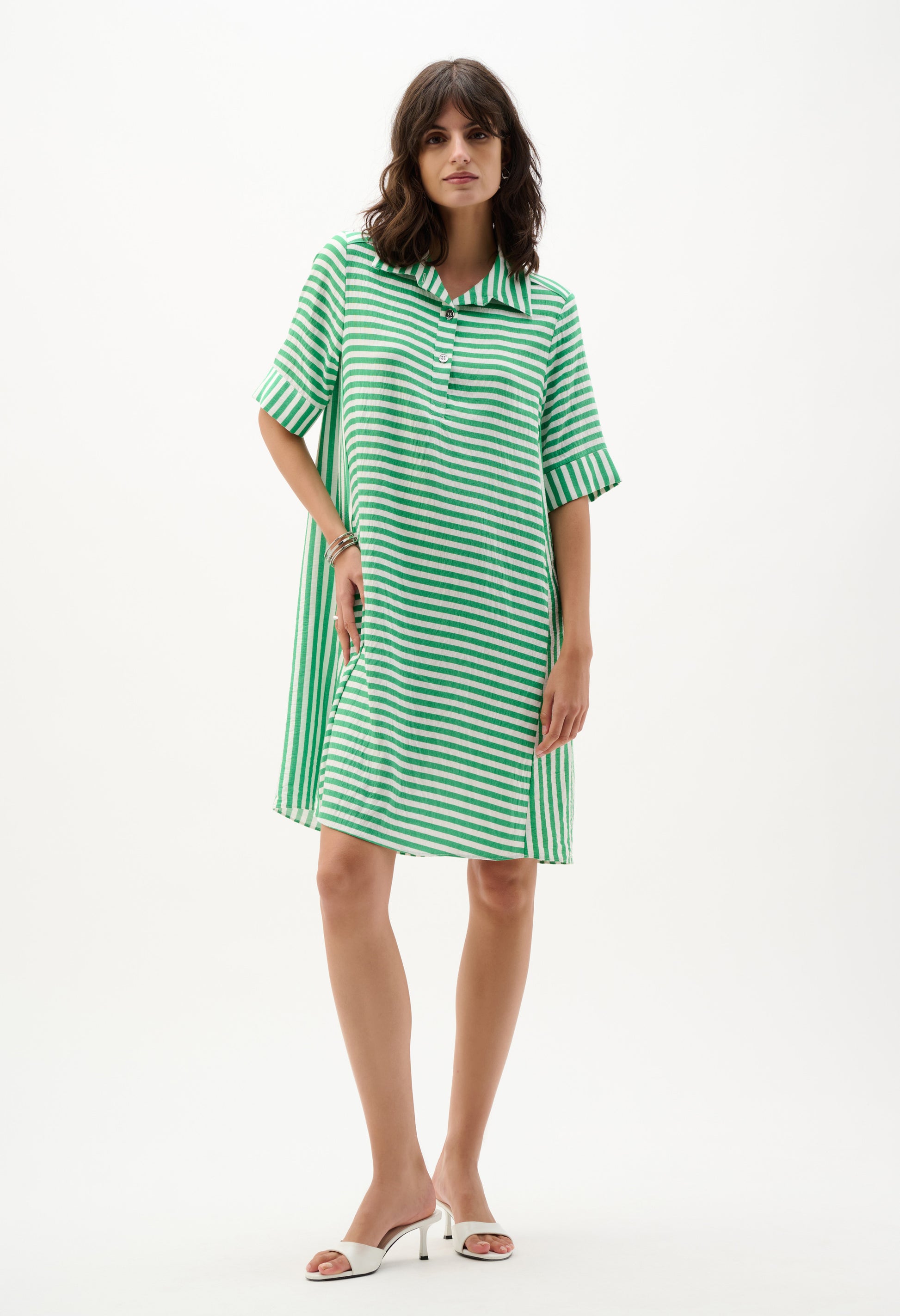 striped dress