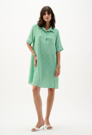striped dress