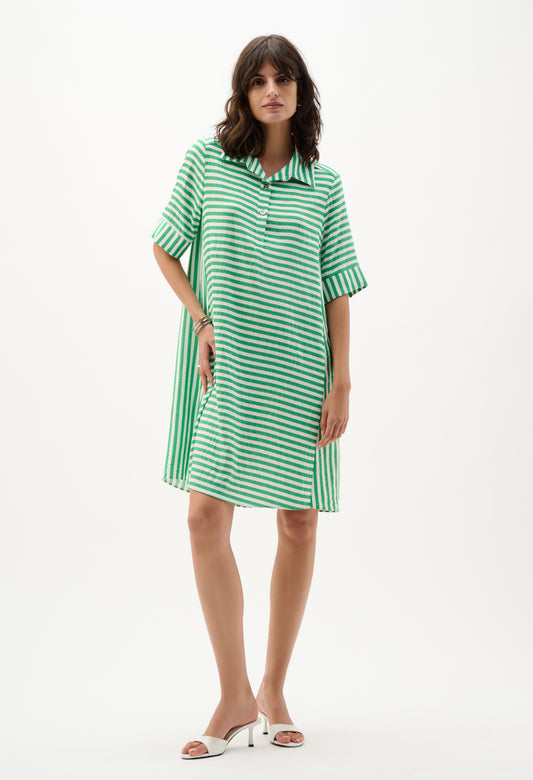 striped dress