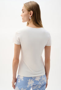 Casual Crew Neck Top