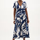 Abstract Midi Dress