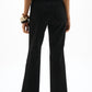Embroidered Ankle-length Jeans