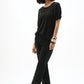 Embroidered Ankle-length Jeans
