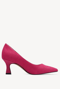 Faux Suede Pumps